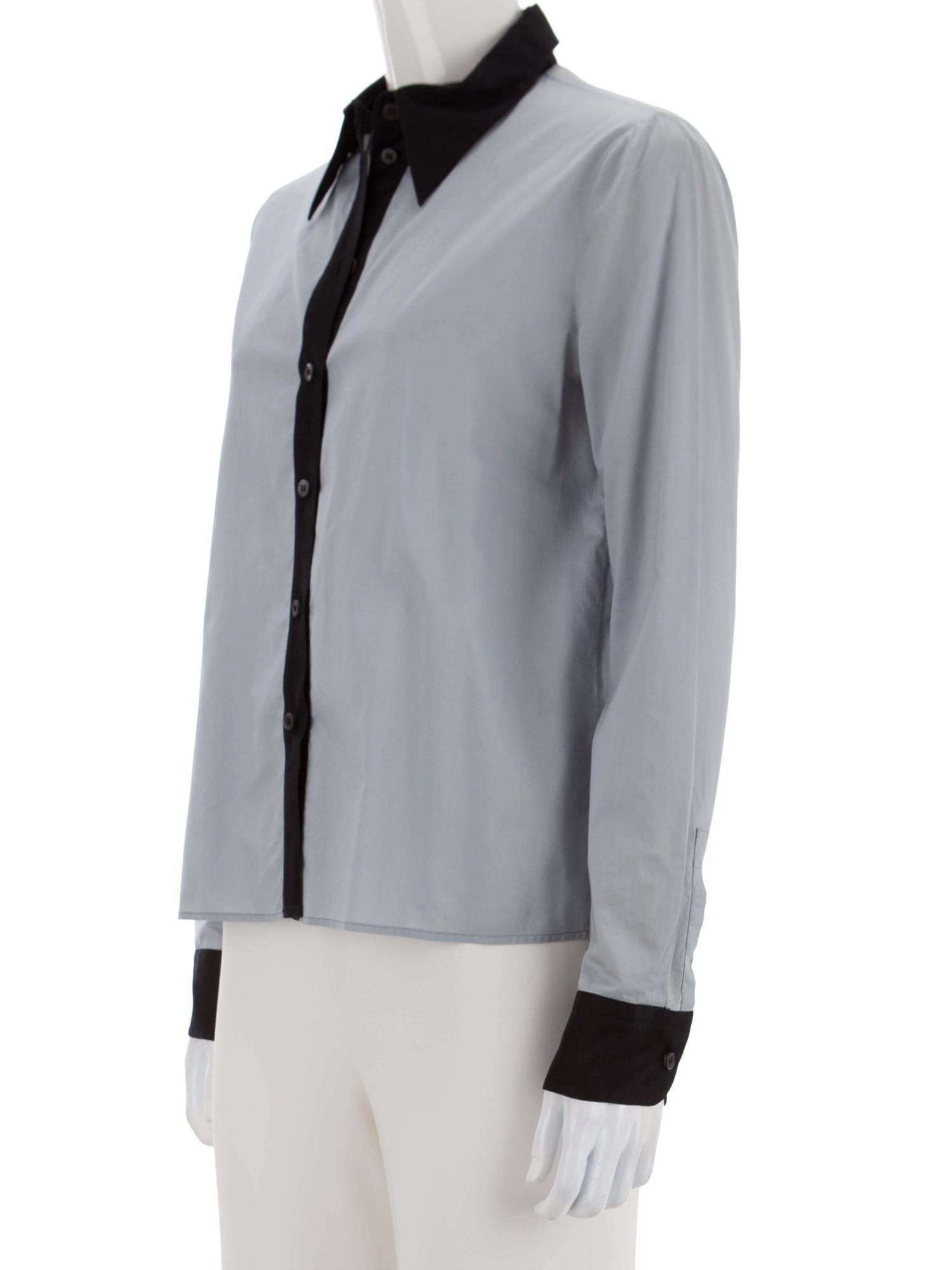 Bayan Gri PRADA GÖMLEK