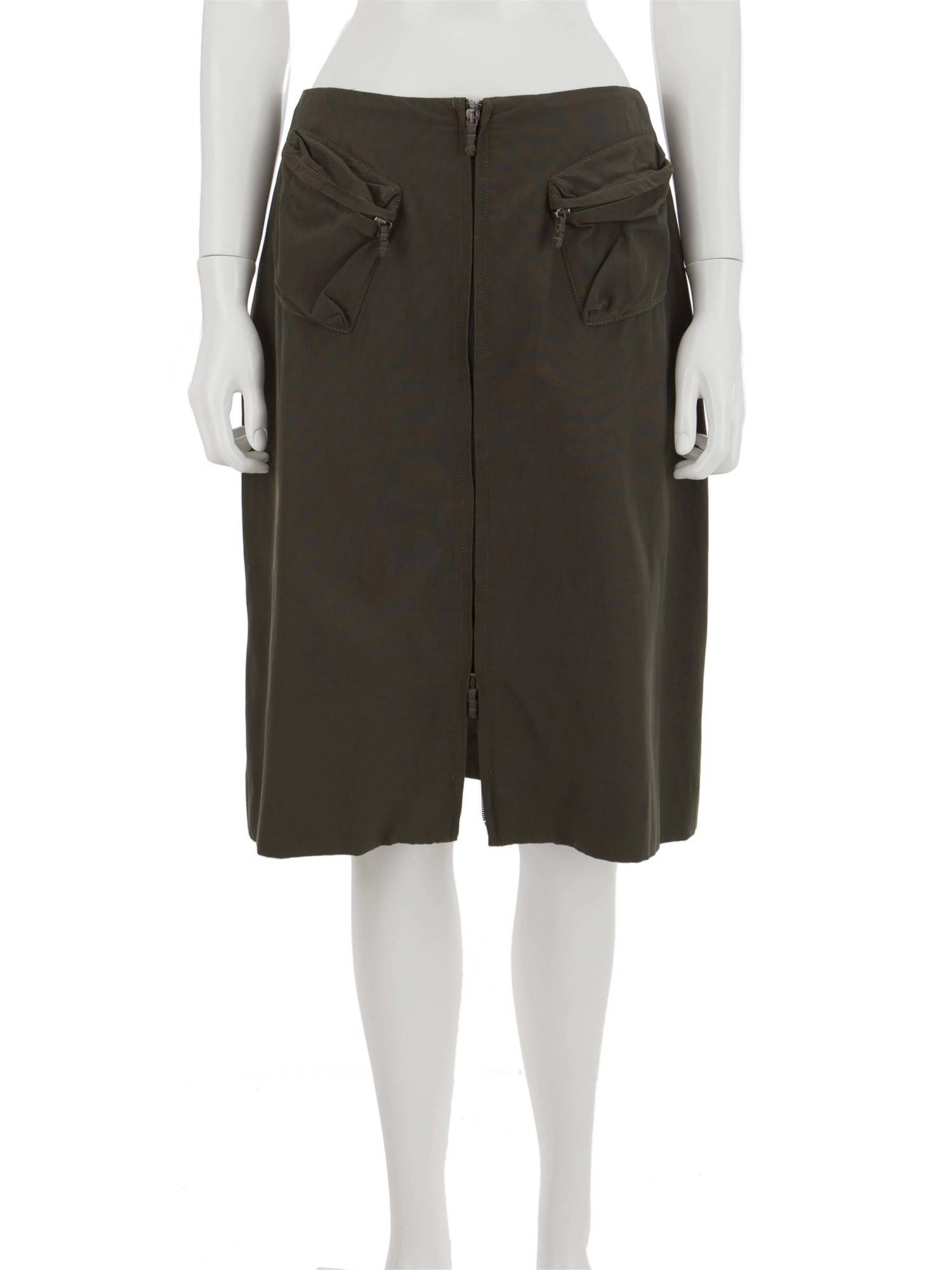 Bayan Yeşil BURBERRY ETEK