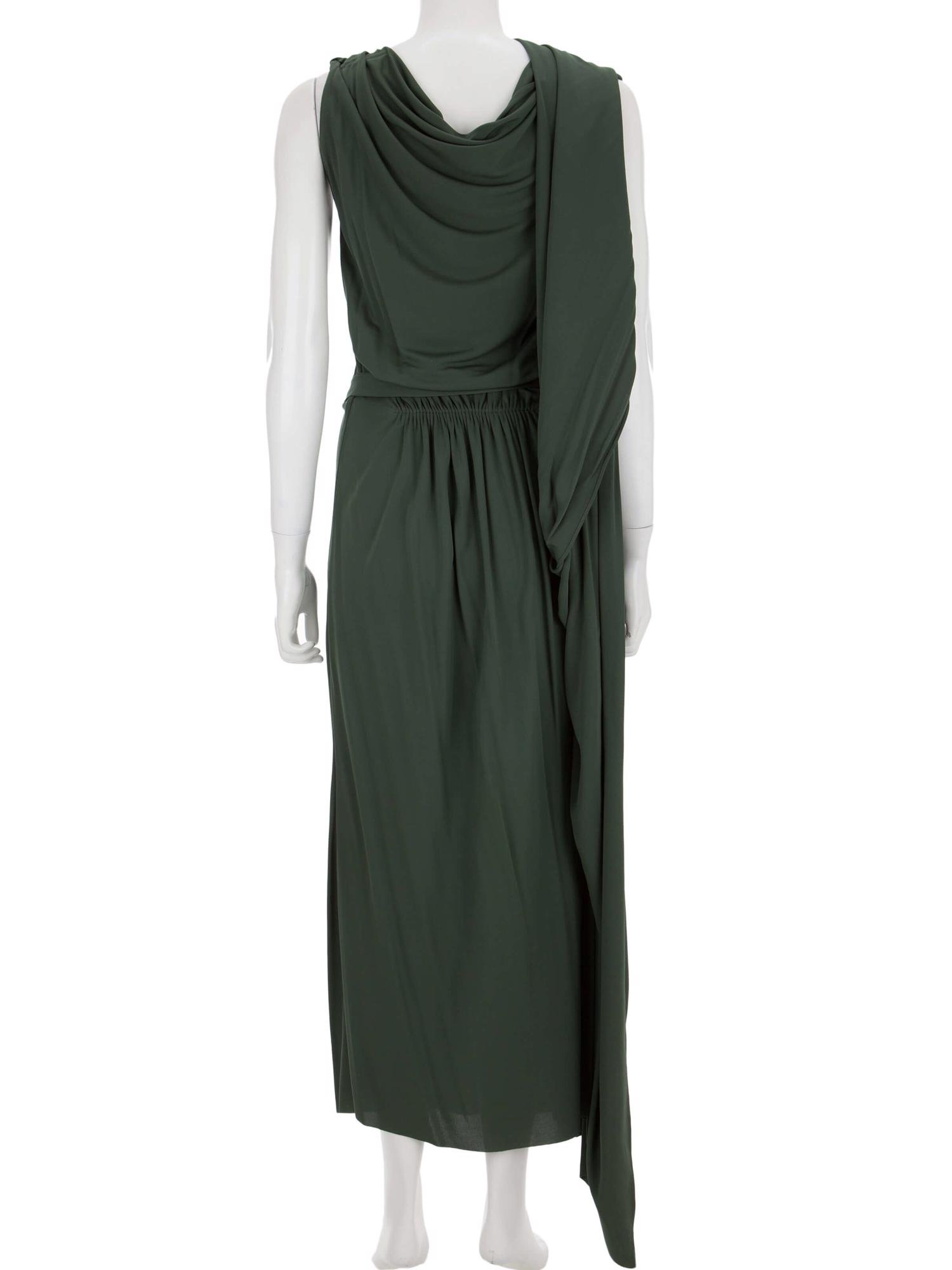 Bayan Yeşil BOTTEGA VENETA ELBİSE