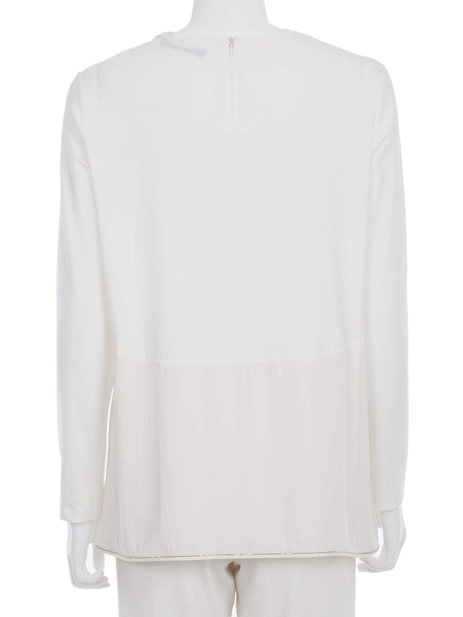 Bayan Beyaz FABIANA FILIPPI BLUZ