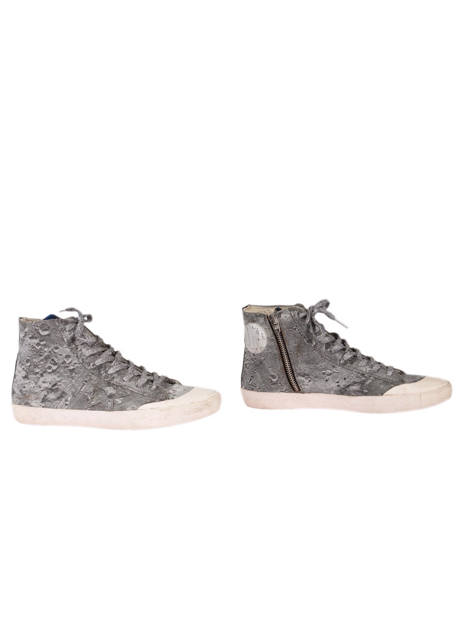 Bayan Gümüş GOLDEN GOOSE SNEAKER BOT