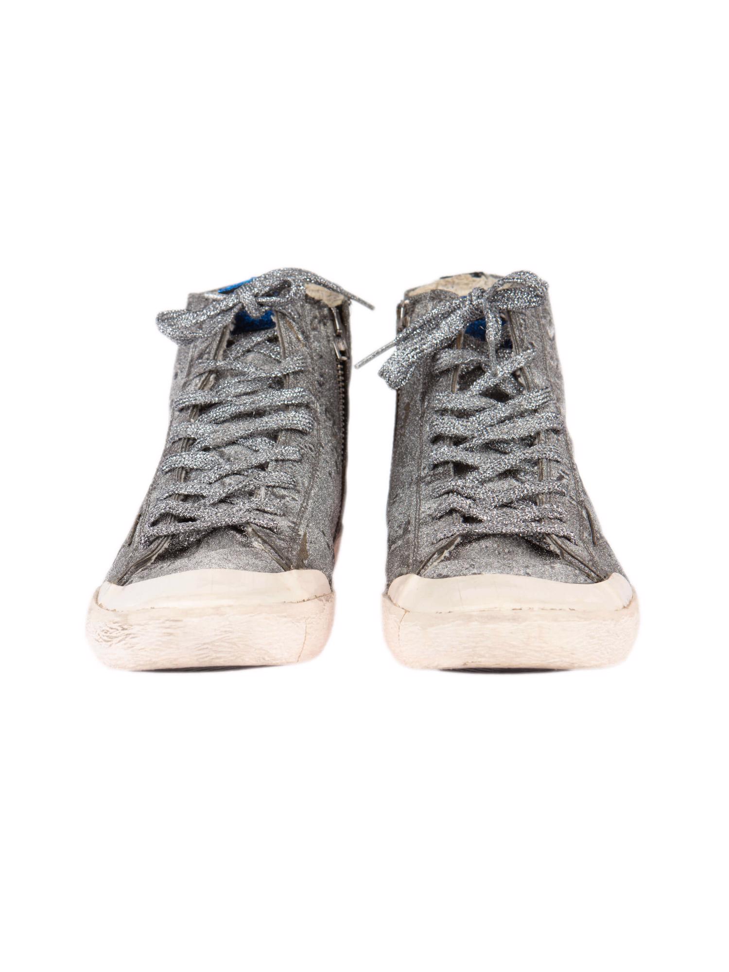 Bayan Gümüş GOLDEN GOOSE SNEAKER BOT