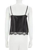 Bayan Siyah THE KOOPLES DERİ BLUZ