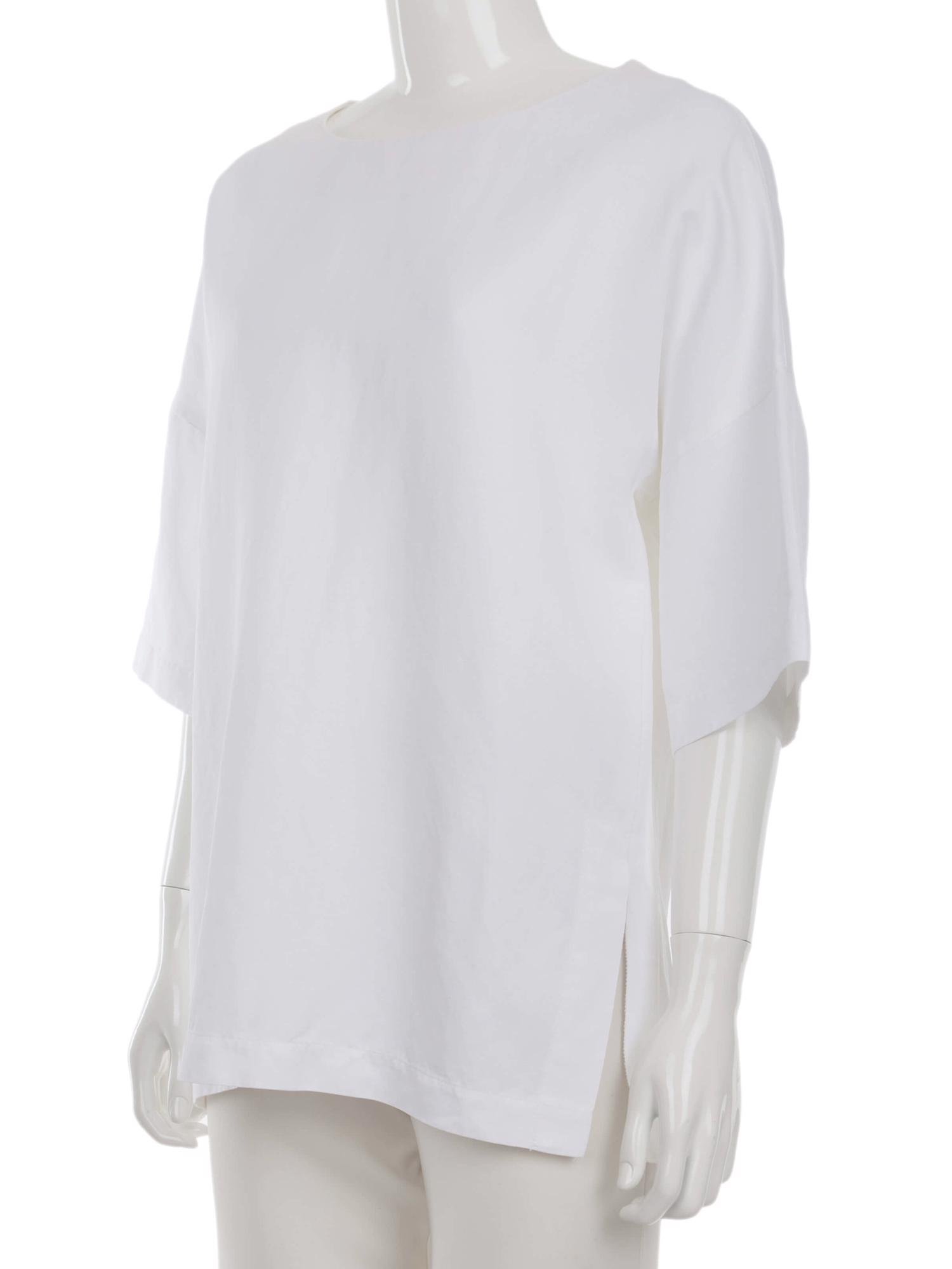 Bayan Beyaz JIL SANDER BLUZ
