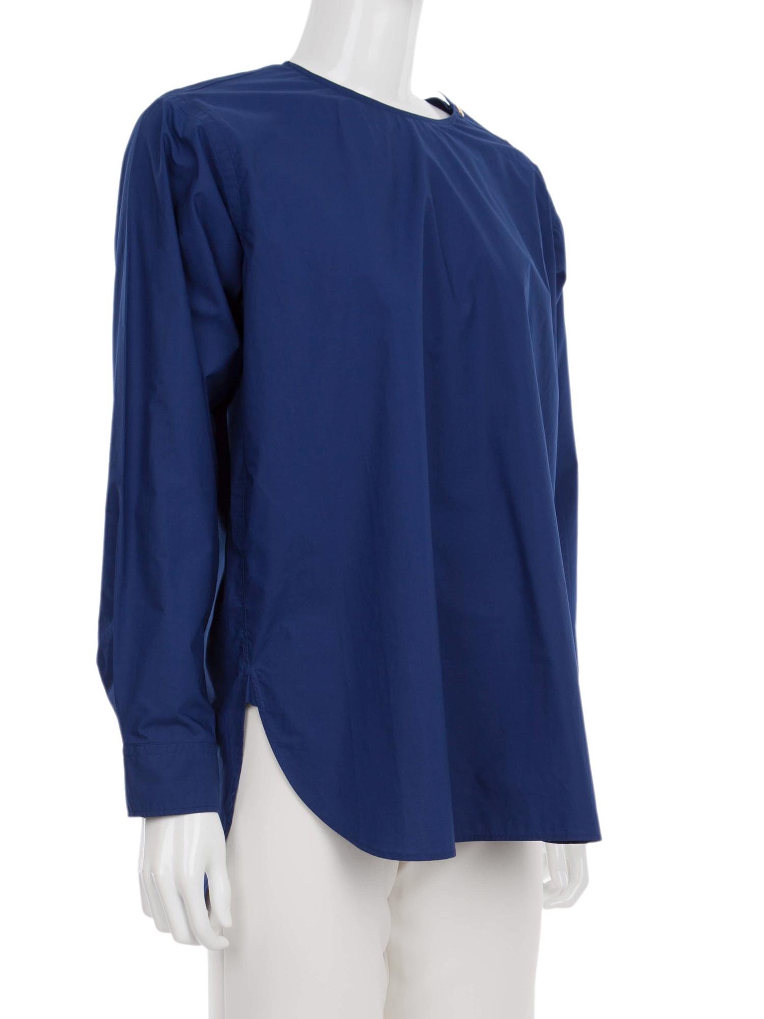 Bayan Lacivert SOFIE D’HOORE BLUZ