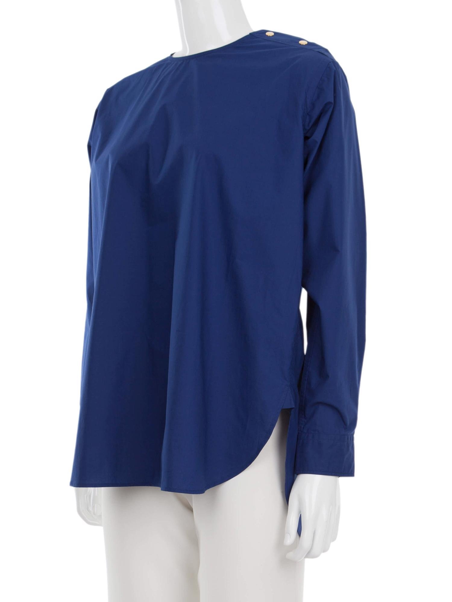 Bayan Lacivert SOFIE D’HOORE BLUZ