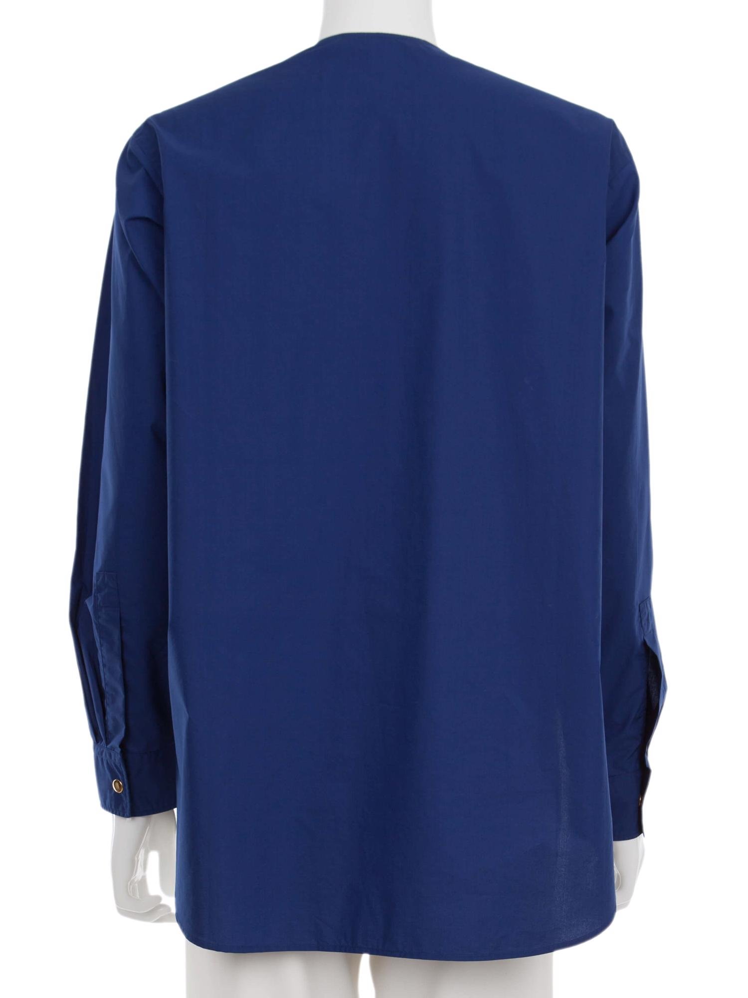 Bayan Lacivert SOFIE D’HOORE BLUZ