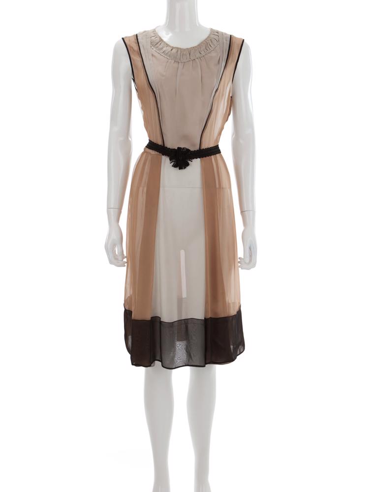 Bayan Bej ALBERTA FERRETTI ELBİSE