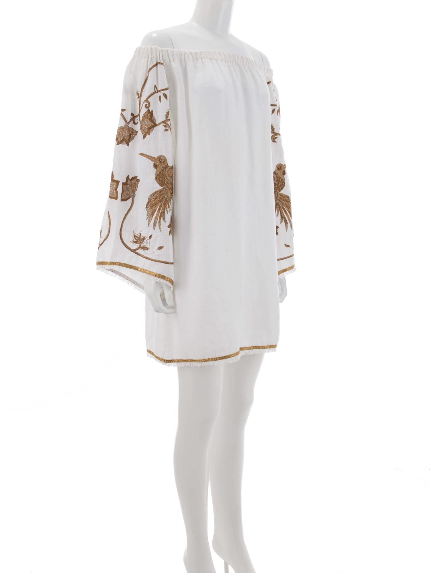 Bayan Beyaz TASHIA ELBİSE / TUNİK