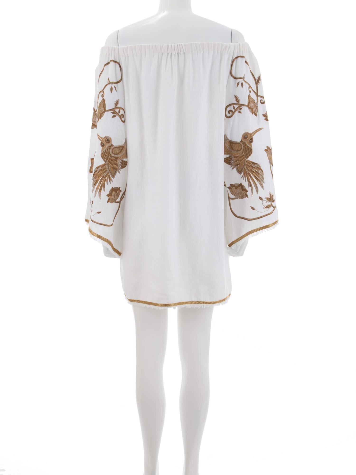 Bayan Beyaz TASHIA ELBİSE / TUNİK