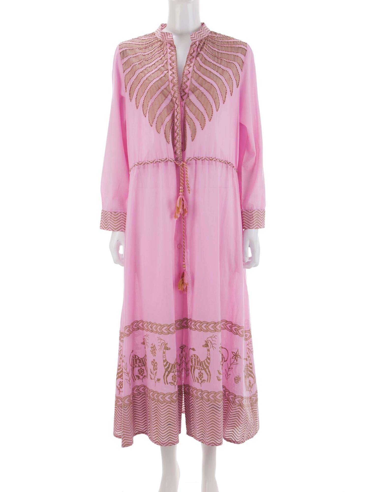 Bayan Pembe PIN-UP STARS ELBİSE