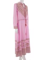 Bayan Pembe PIN-UP STARS ELBİSE