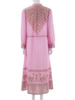 Bayan Pembe PIN-UP STARS ELBİSE