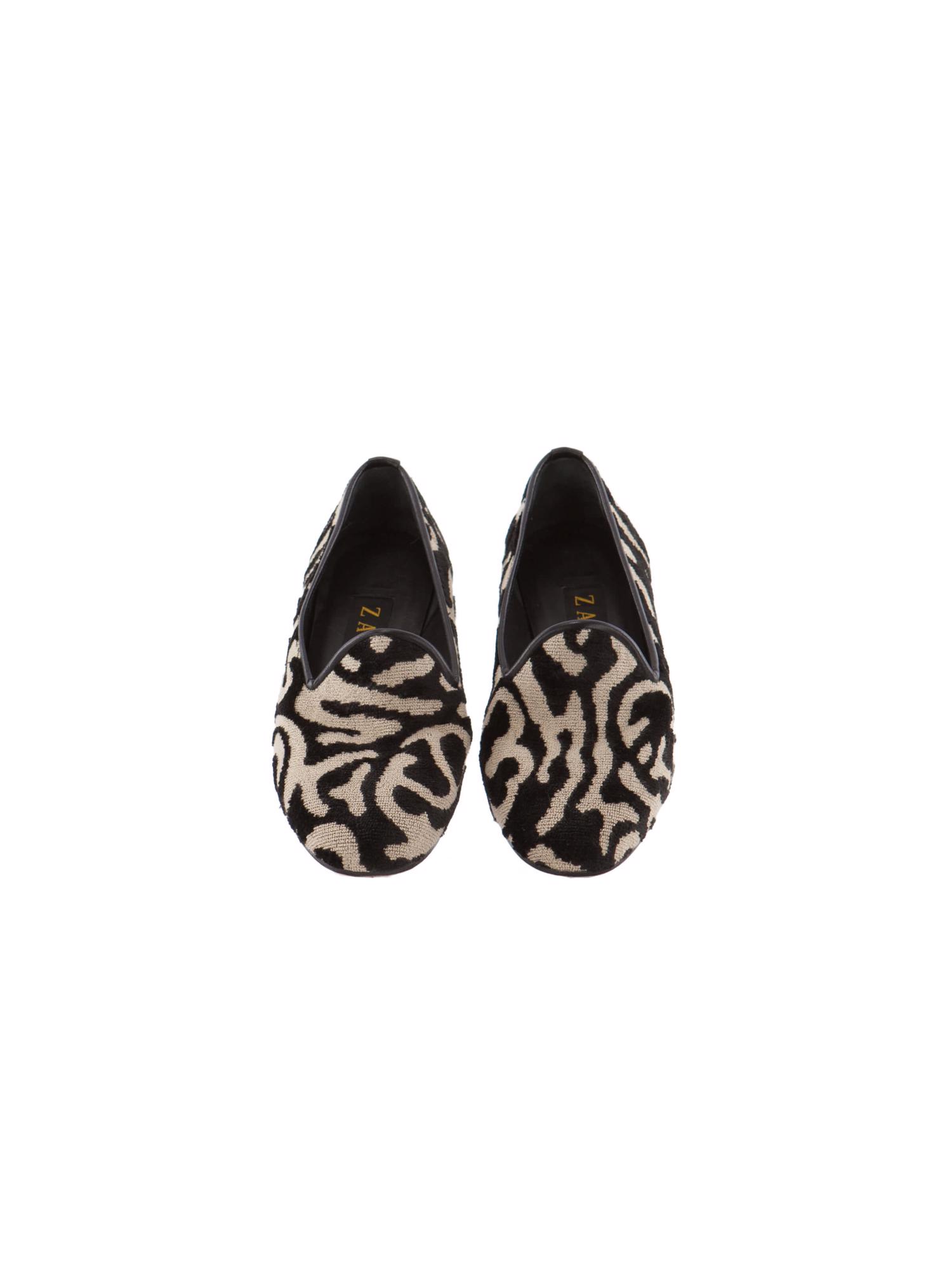 Bayan Siyah ZALO LOAFER