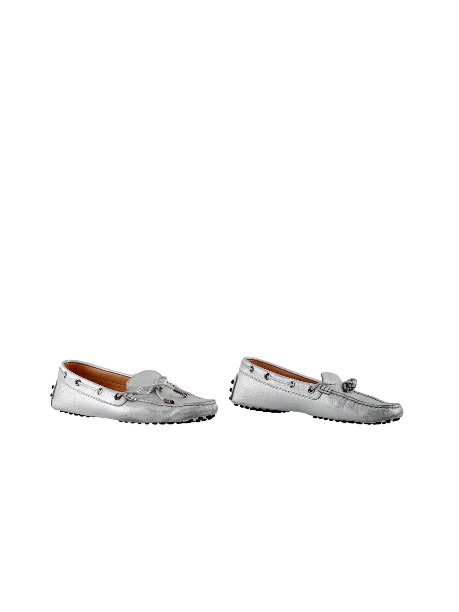 Bayan Gümüş TOD'S LOAFER