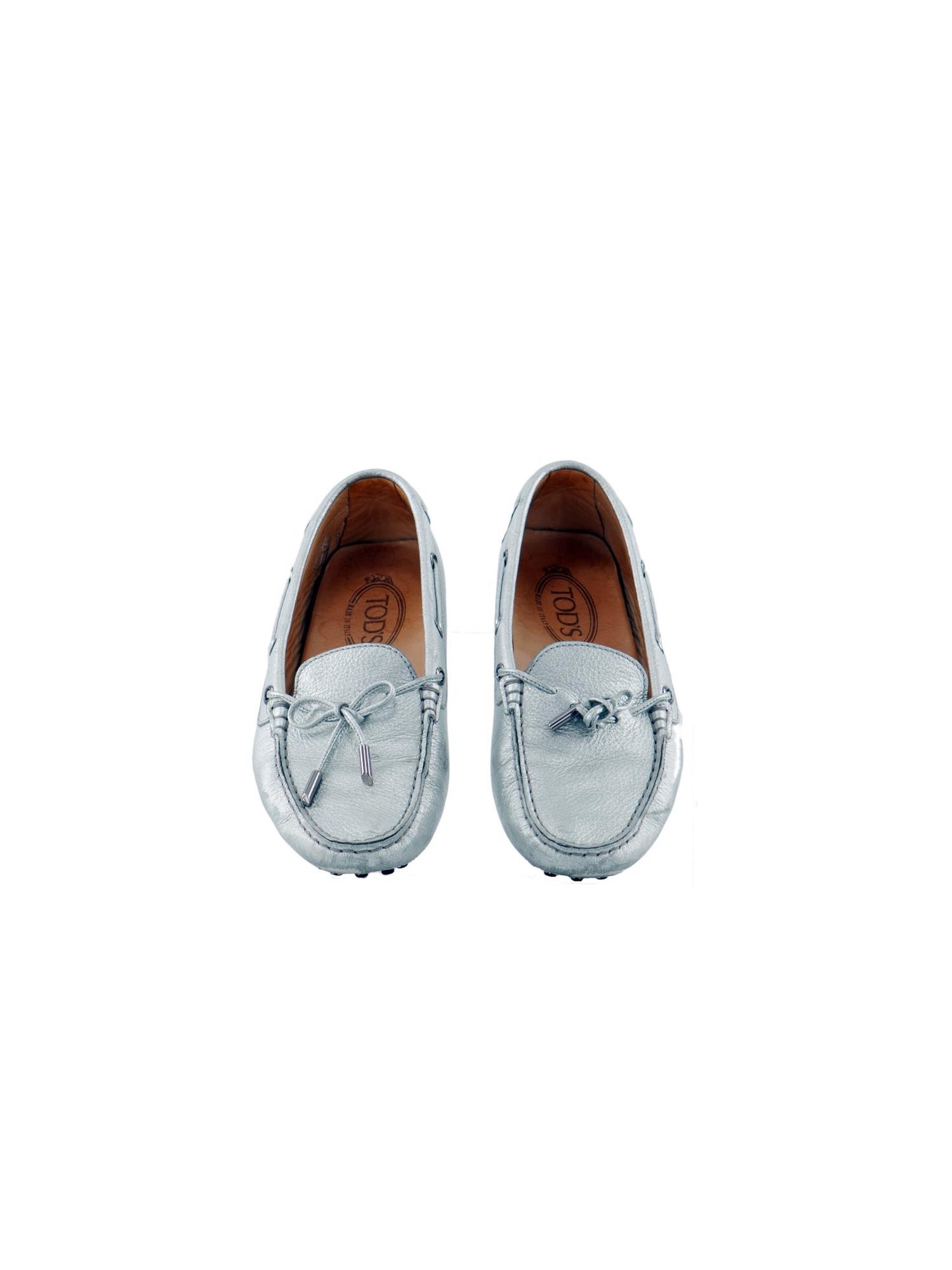 Bayan Gümüş TOD'S LOAFER