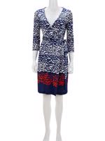 Bayan Lacivert DIANE VON FURSTENBERG ELBİSE