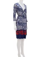 Bayan Lacivert DIANE VON FURSTENBERG ELBİSE