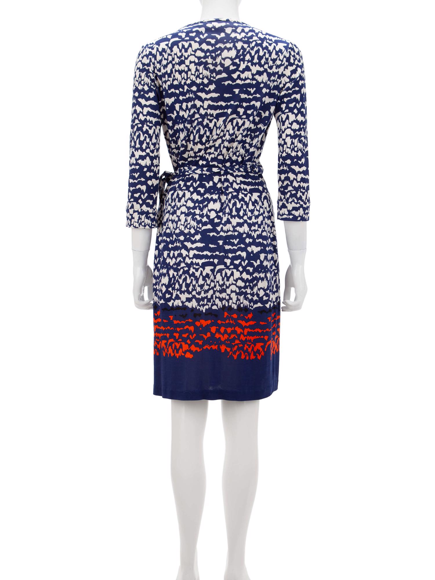 Bayan Lacivert DIANE VON FURSTENBERG ELBİSE