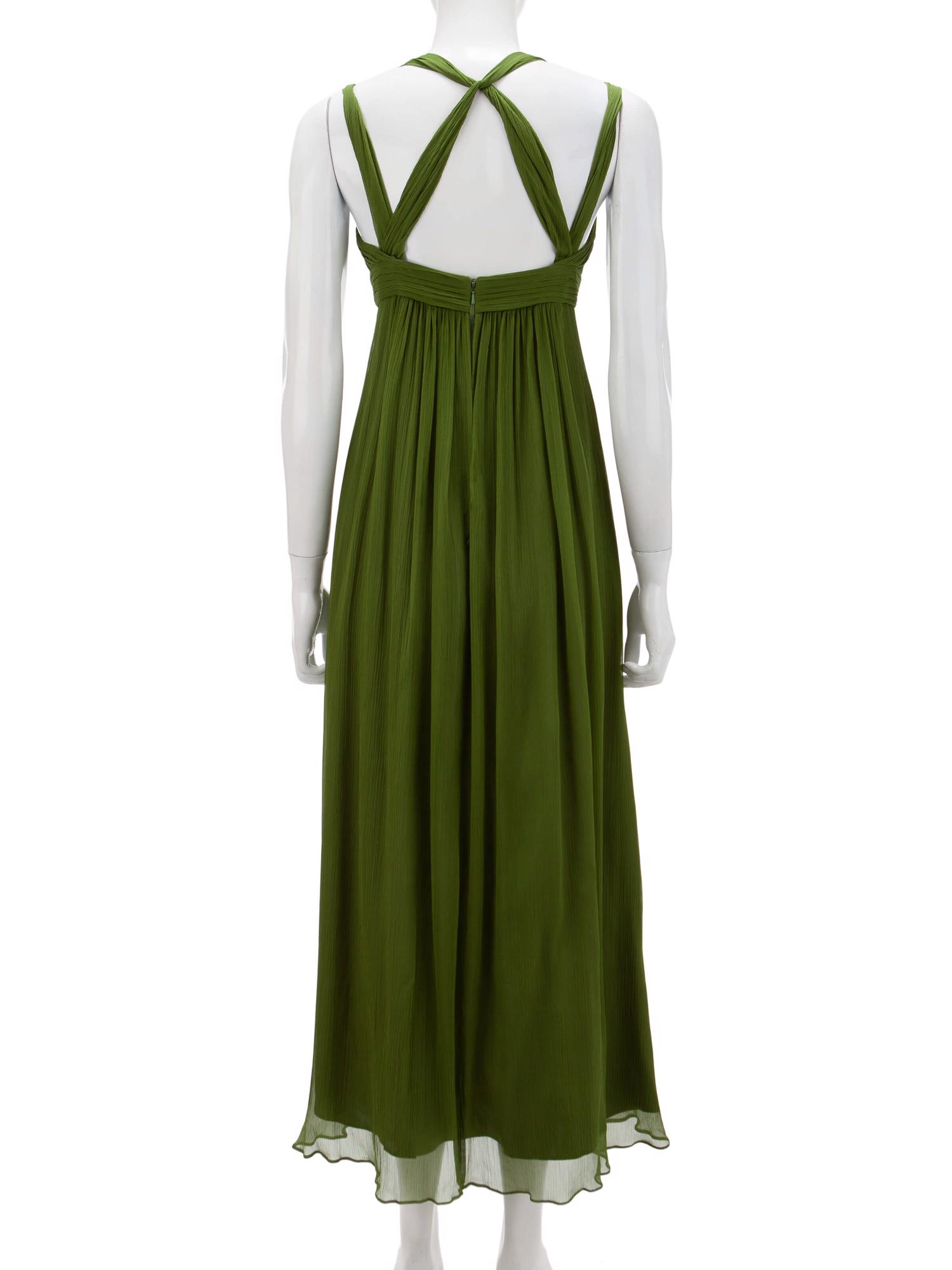 Bayan Yeşil BCBG MAX AZRIA ELBİSE
