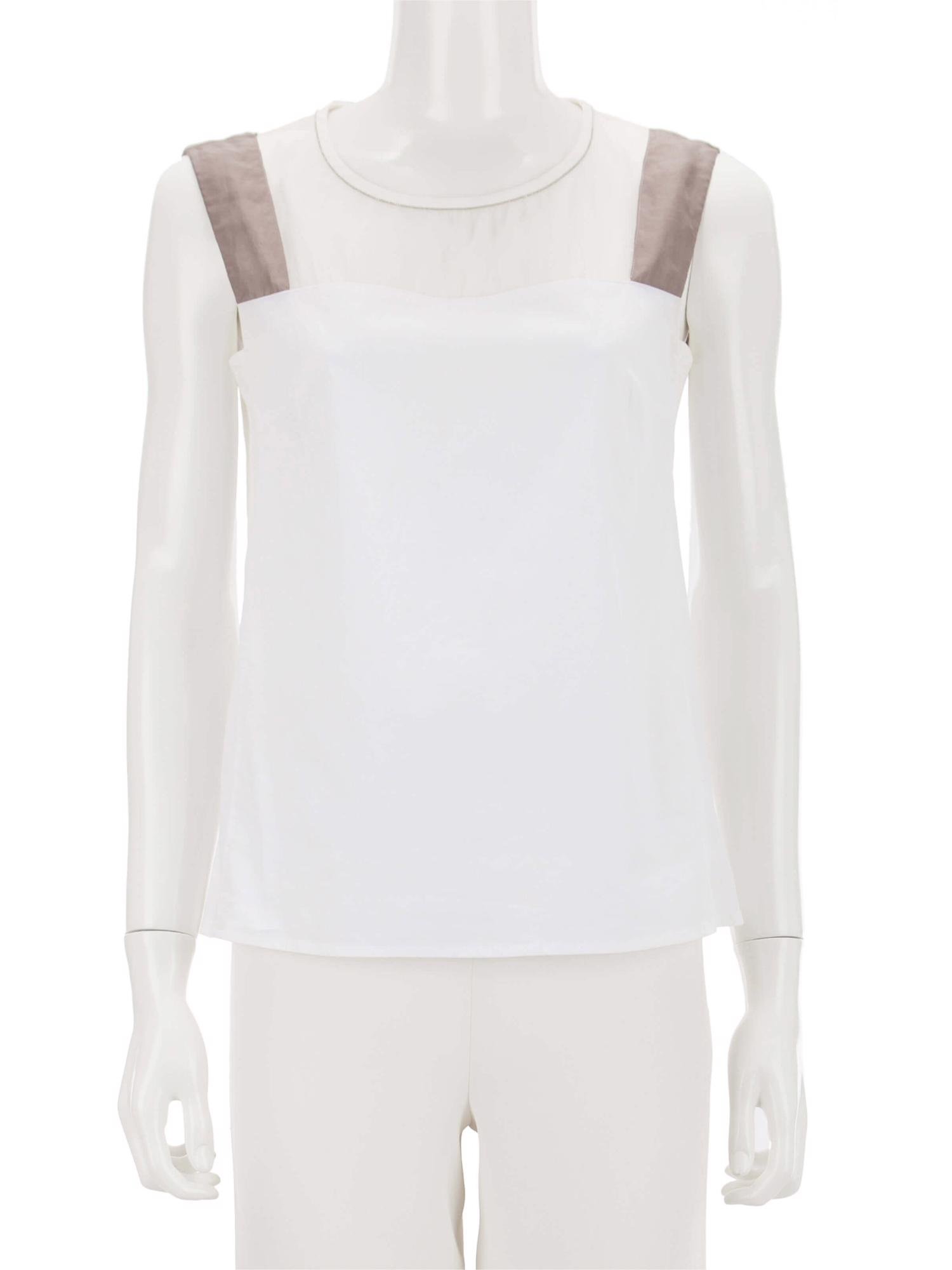 Bayan Beyaz PESERICO BLUZ