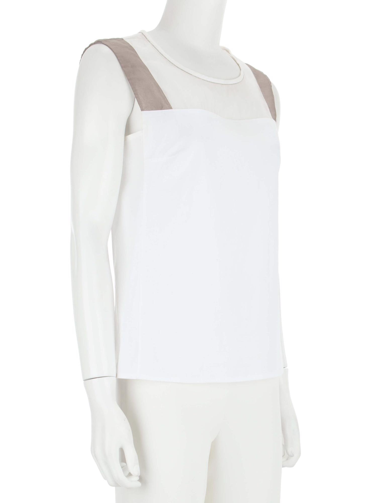 Bayan Beyaz PESERICO BLUZ