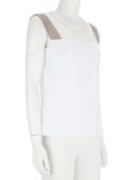 Bayan Beyaz PESERICO BLUZ