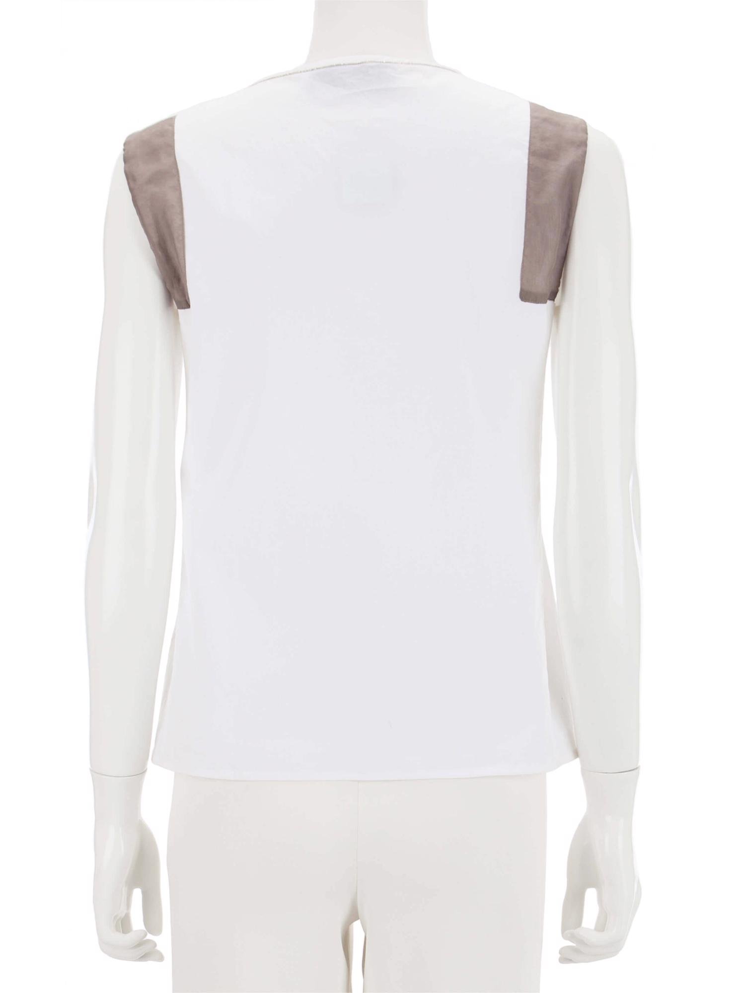 Bayan Beyaz PESERICO BLUZ