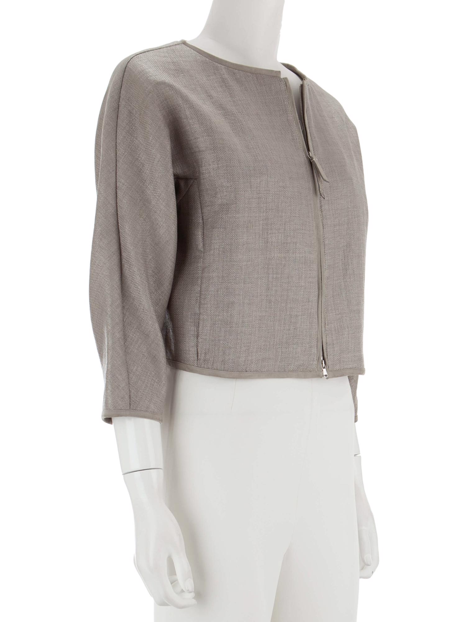 Bayan Gri FABIANA FILIPPI CEKET