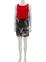 Bayan Kırmızı MOSCHINO ELBİSE