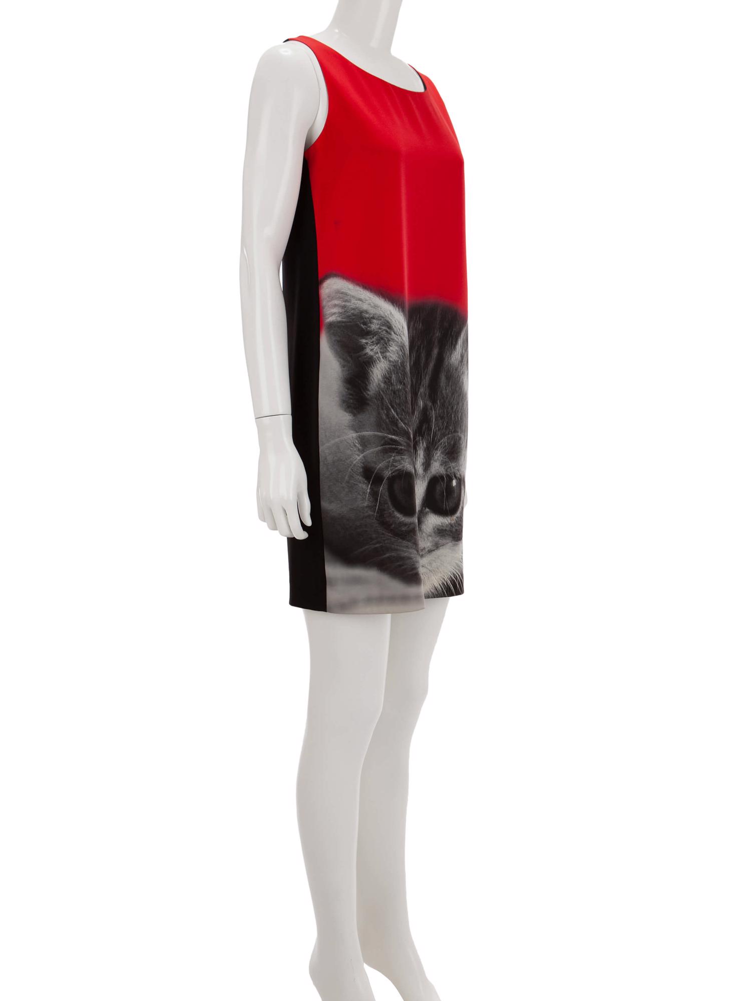 Bayan Kırmızı MOSCHINO ELBİSE