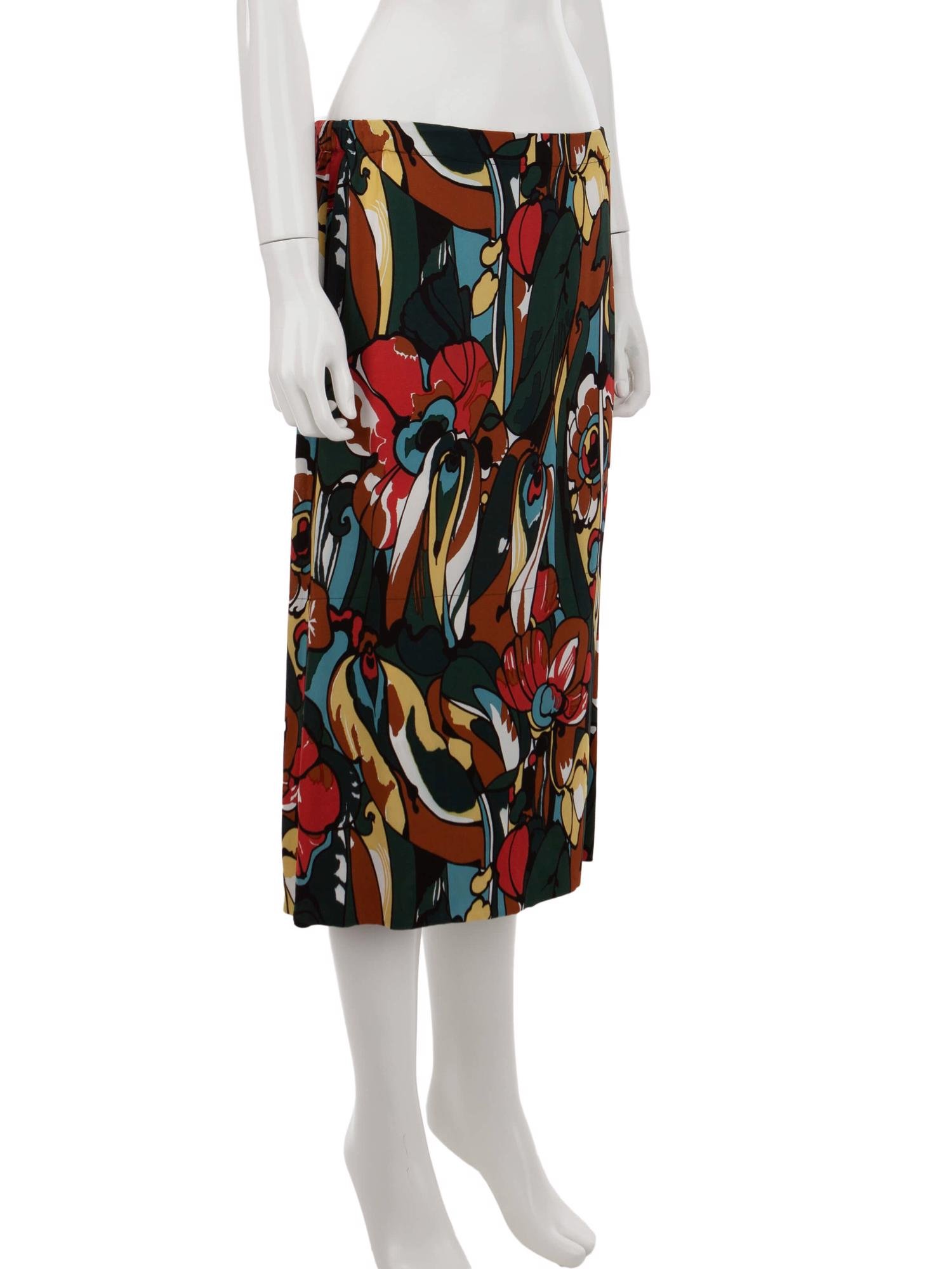 Bayan Çok Renkli MARNI ETEK