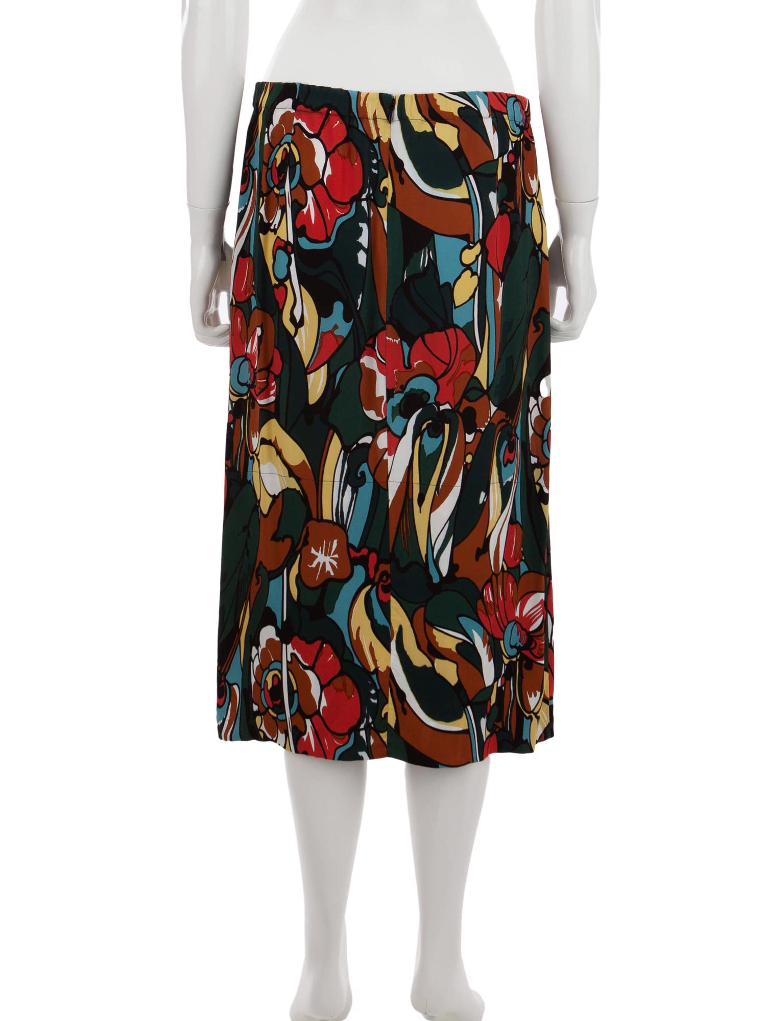 Bayan Çok Renkli MARNI ETEK