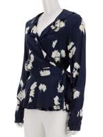 Bayan Lacivert GANNI BLUZ