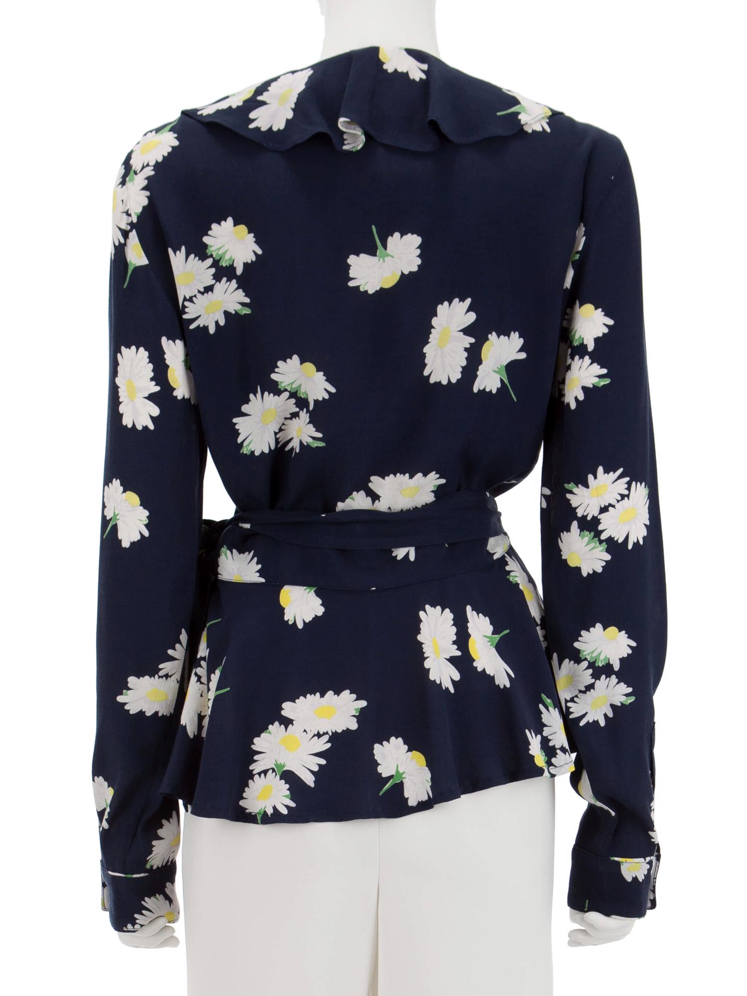 Bayan Lacivert GANNI BLUZ