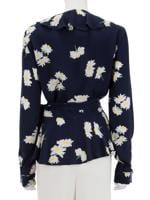 Bayan Lacivert GANNI BLUZ