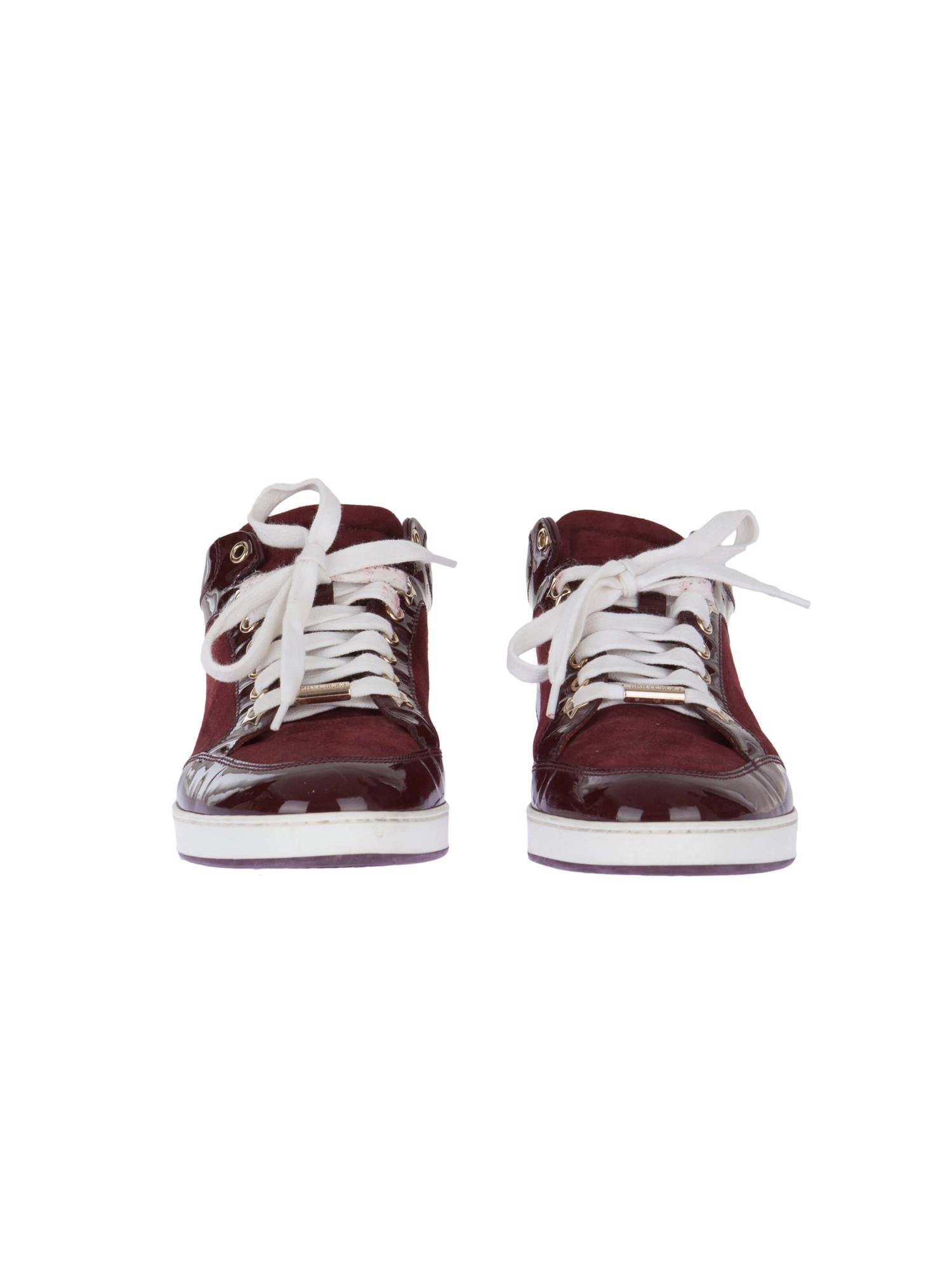 Bayan Kırmızı JIMMY CHOO SNEAKER
