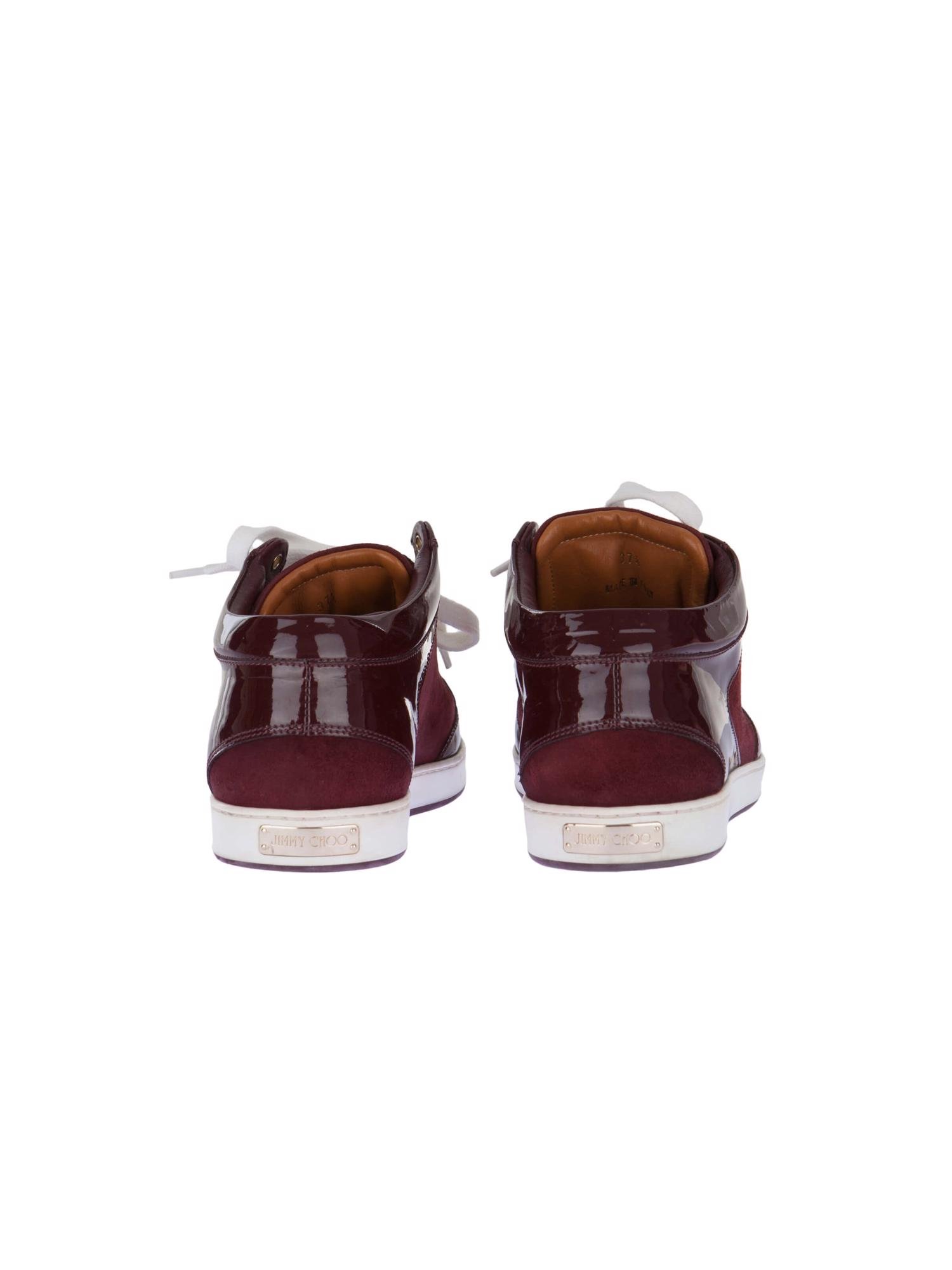 Bayan Kırmızı JIMMY CHOO SNEAKER