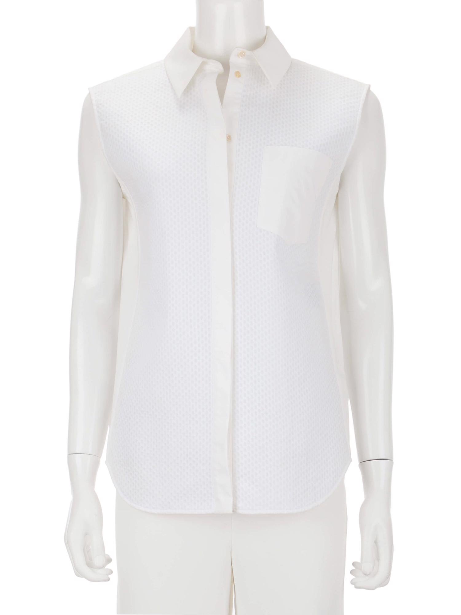 Bayan Beyaz BALENCIAGA GÖMLEK