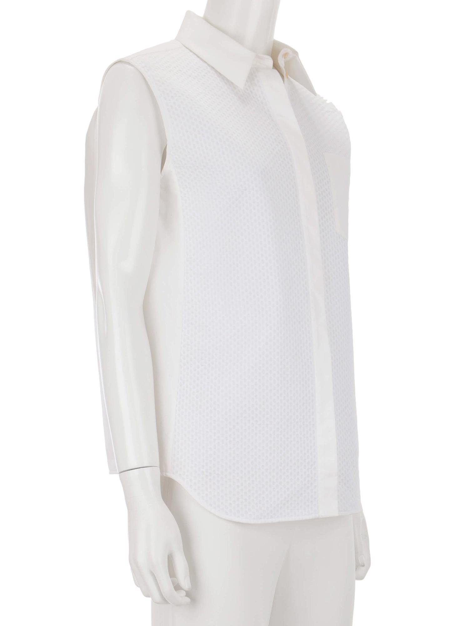 Bayan Beyaz BALENCIAGA GÖMLEK