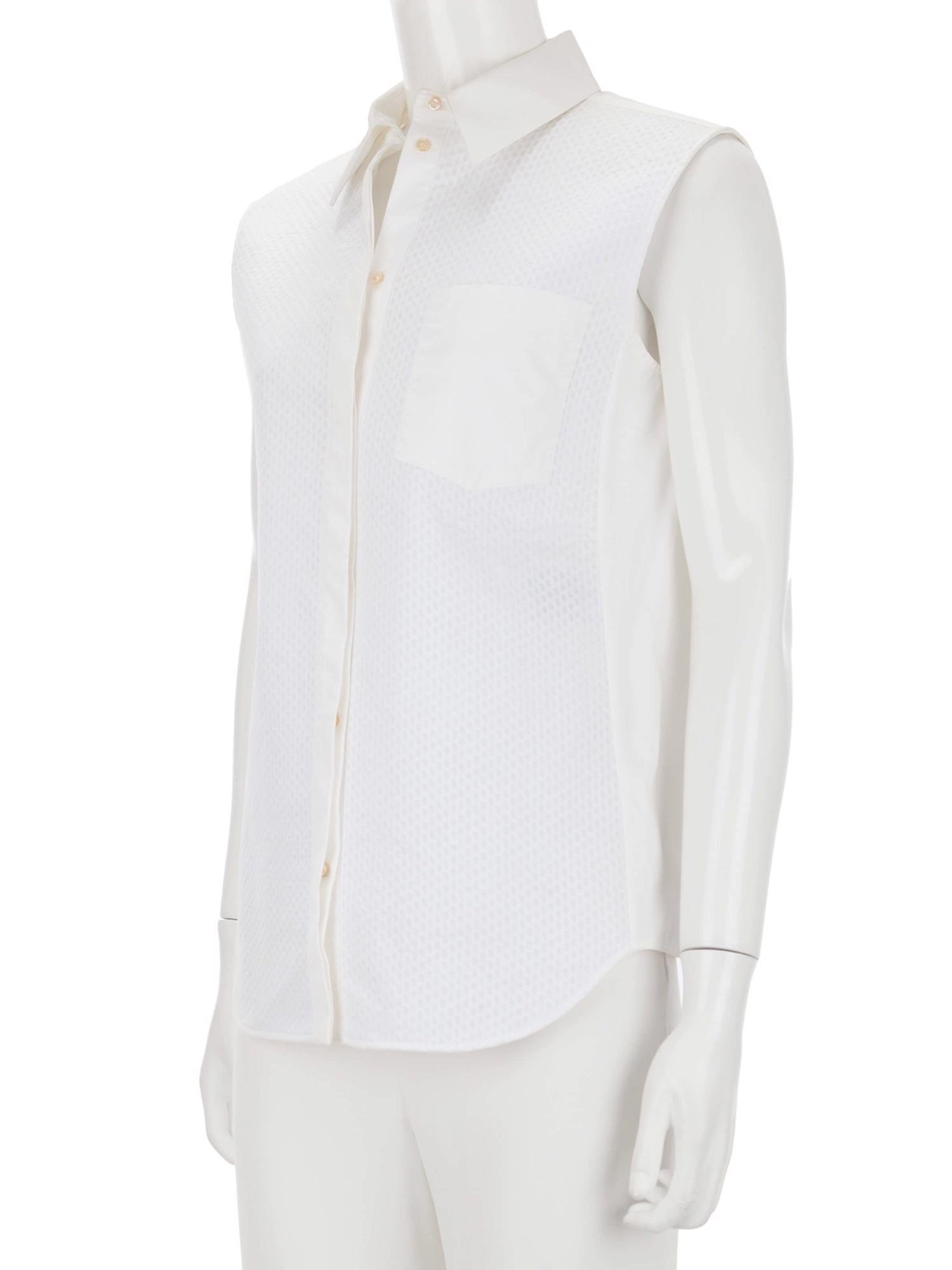 Bayan Beyaz BALENCIAGA GÖMLEK