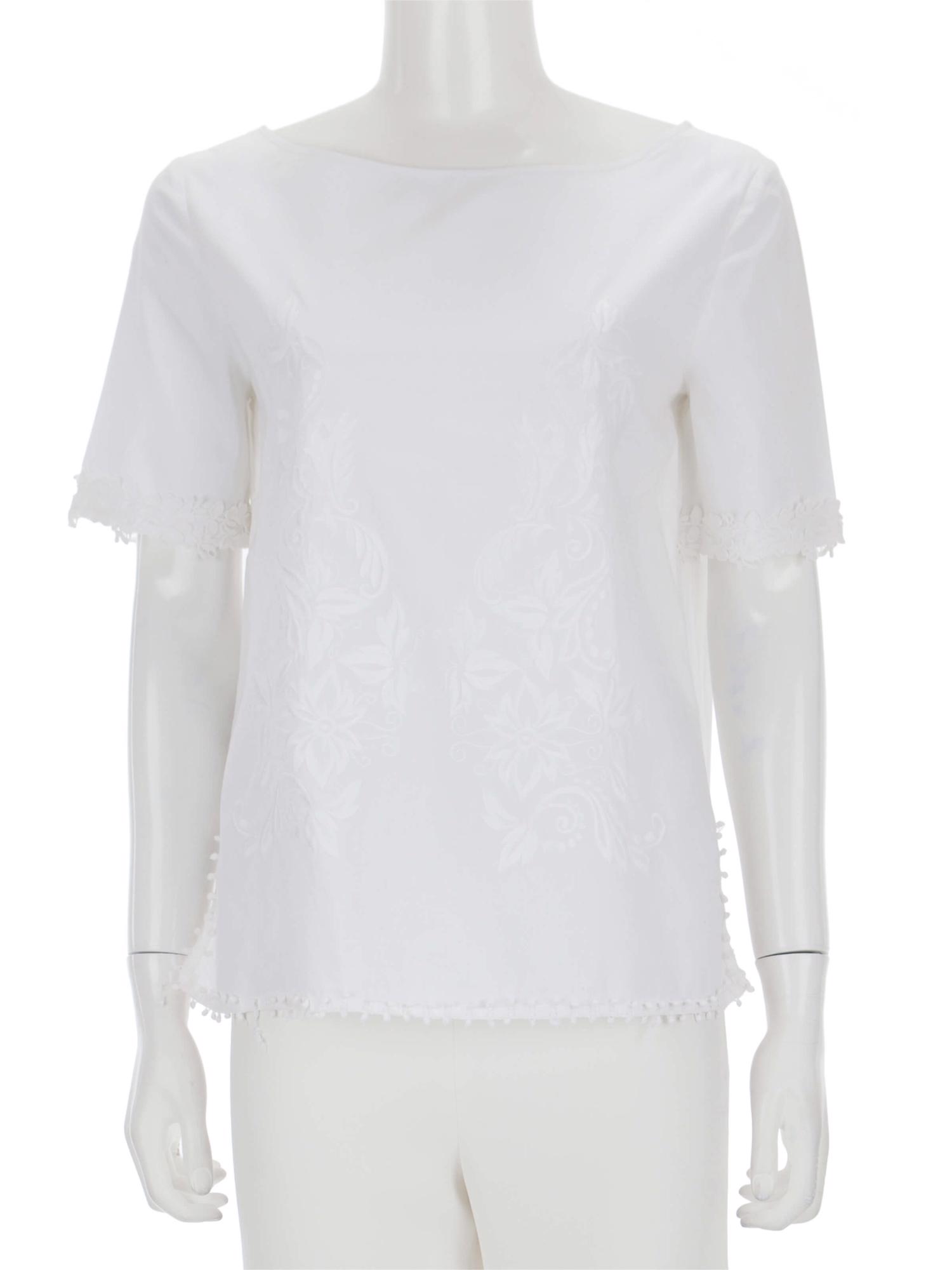 Bayan Beyaz PHILOSOPHY DI ALBERTA FERRETTI BLUZ