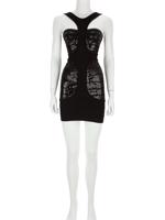 Bayan Siyah HERVE LEGER ELBİSE