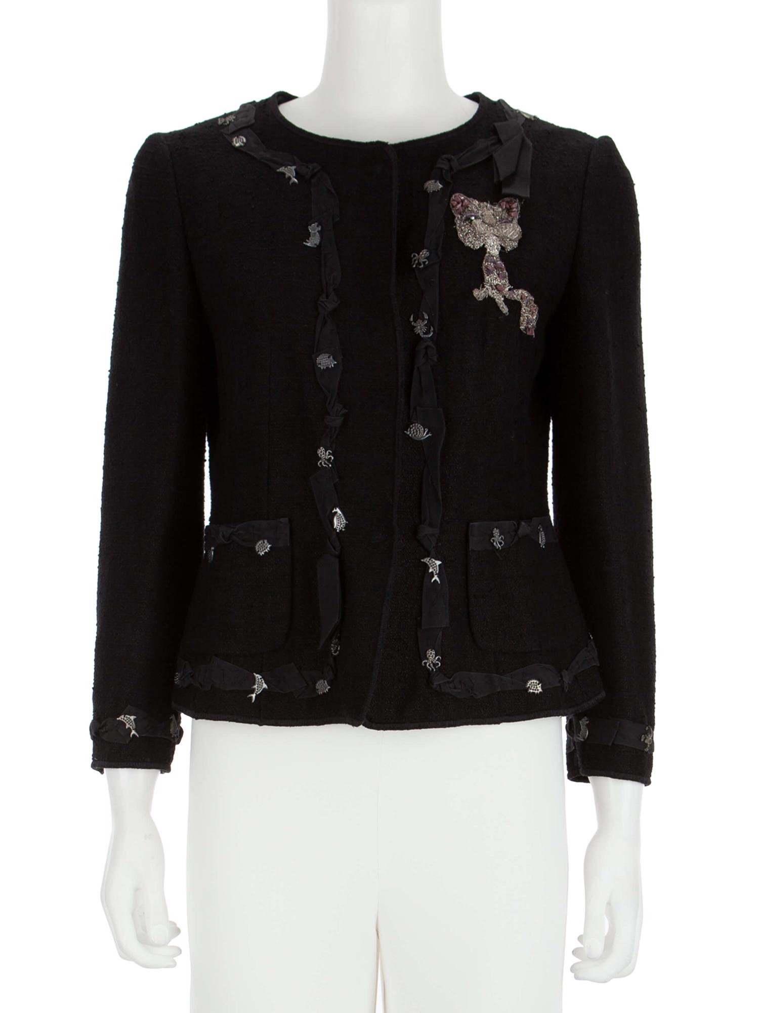 Bayan Siyah MOSCHINO CEKET