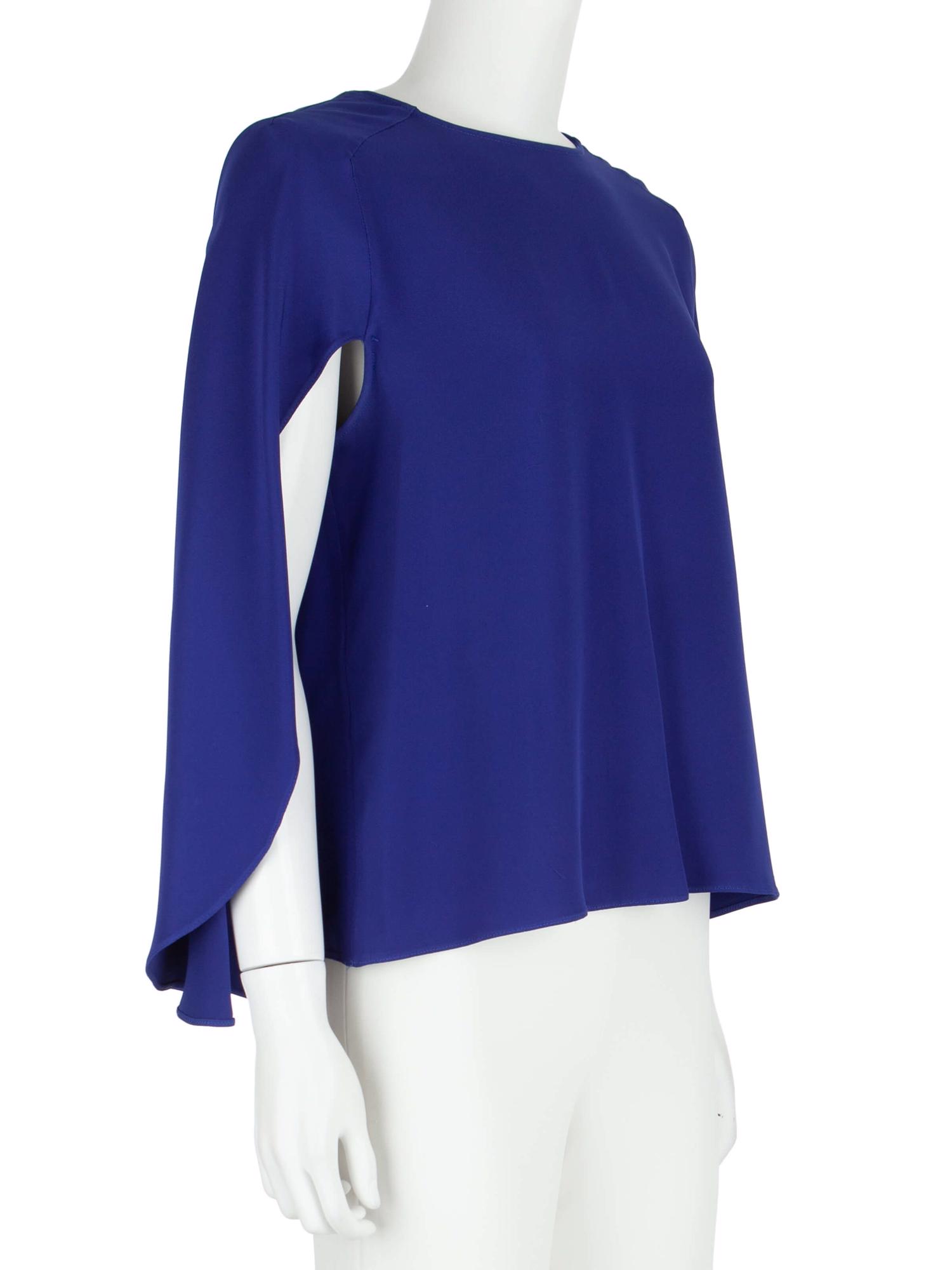 Bayan Mavi ARMANI COLLEZIONI BLUZ