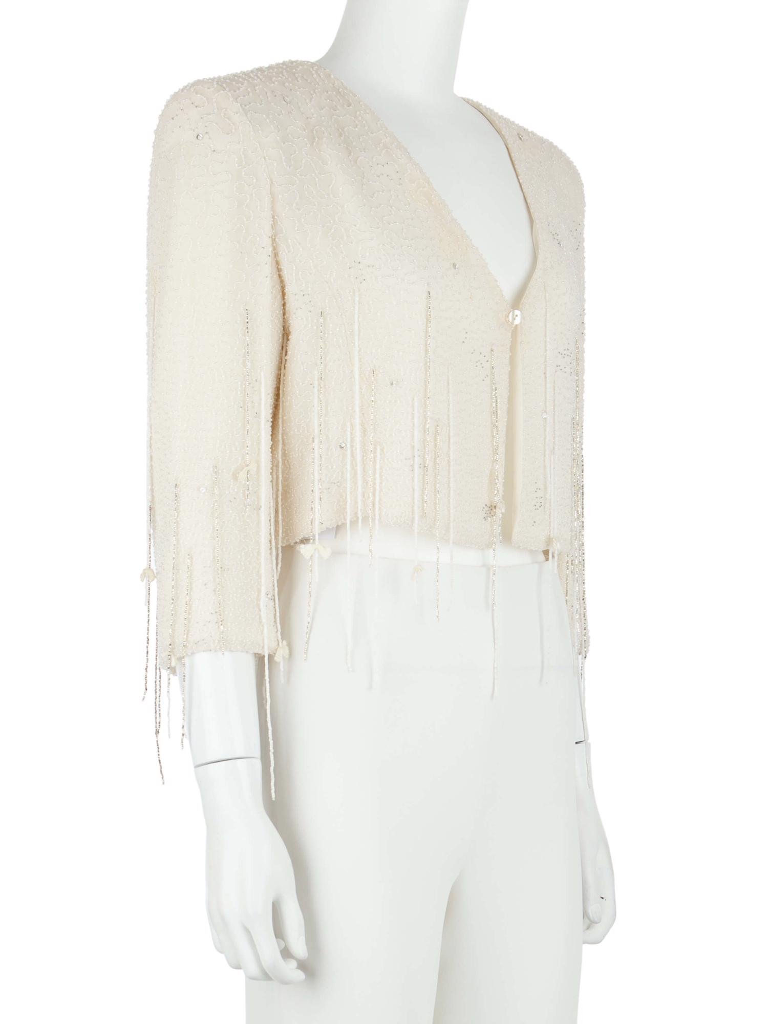 Bayan Krem EMPORIO ARMANI CEKET