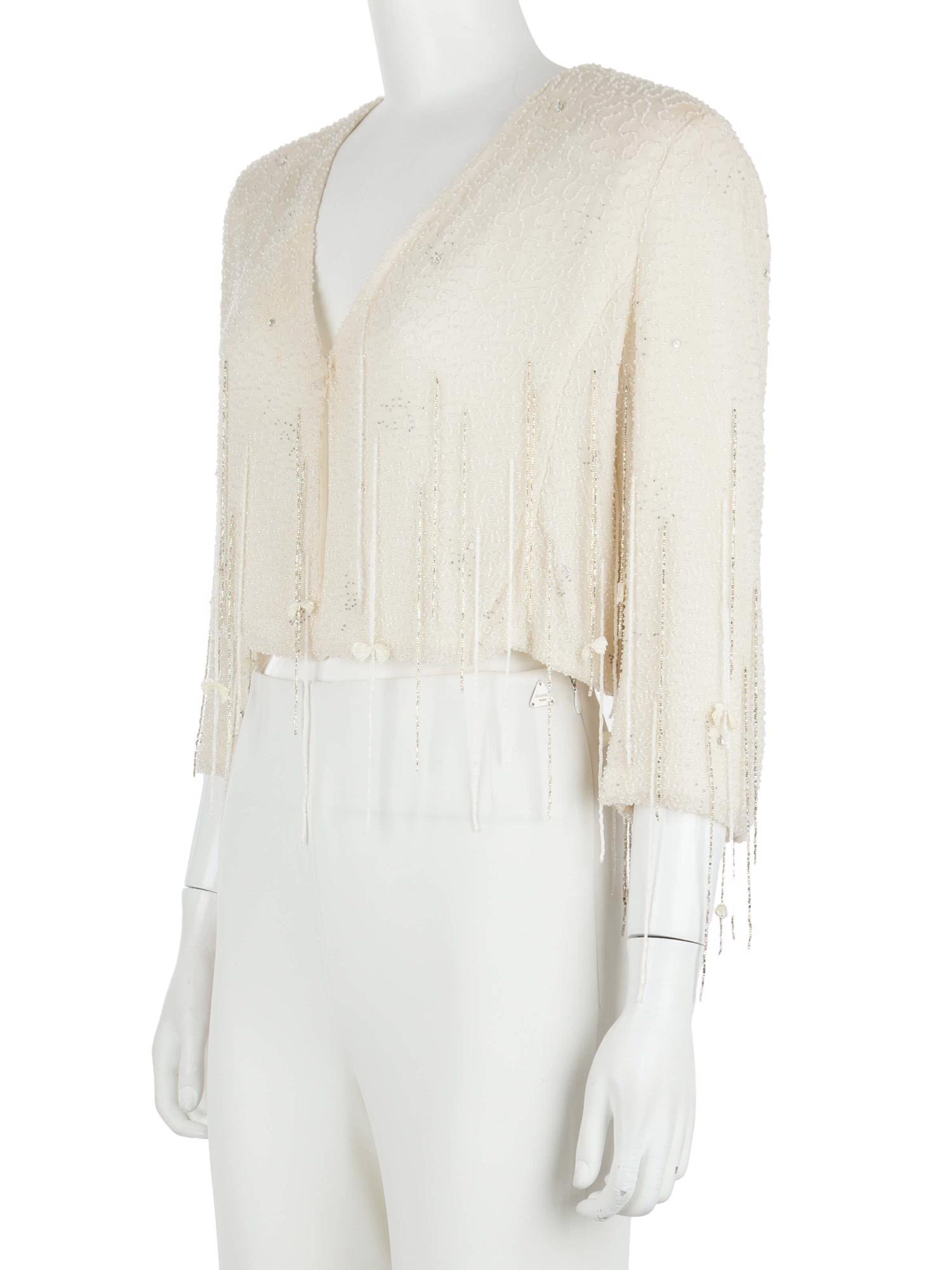 Bayan Krem EMPORIO ARMANI CEKET