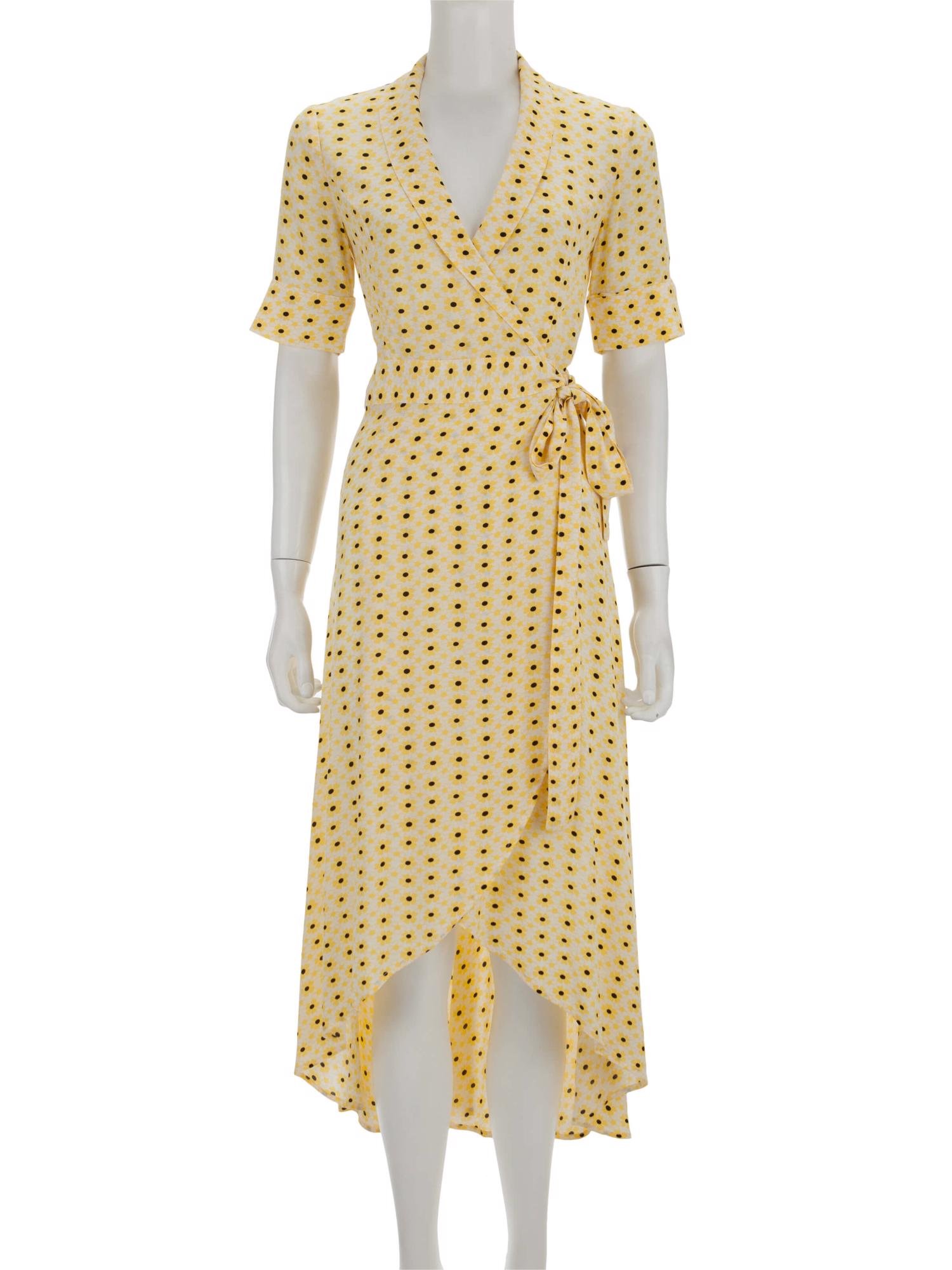 Bayan Sarı GANNI ELBİSE