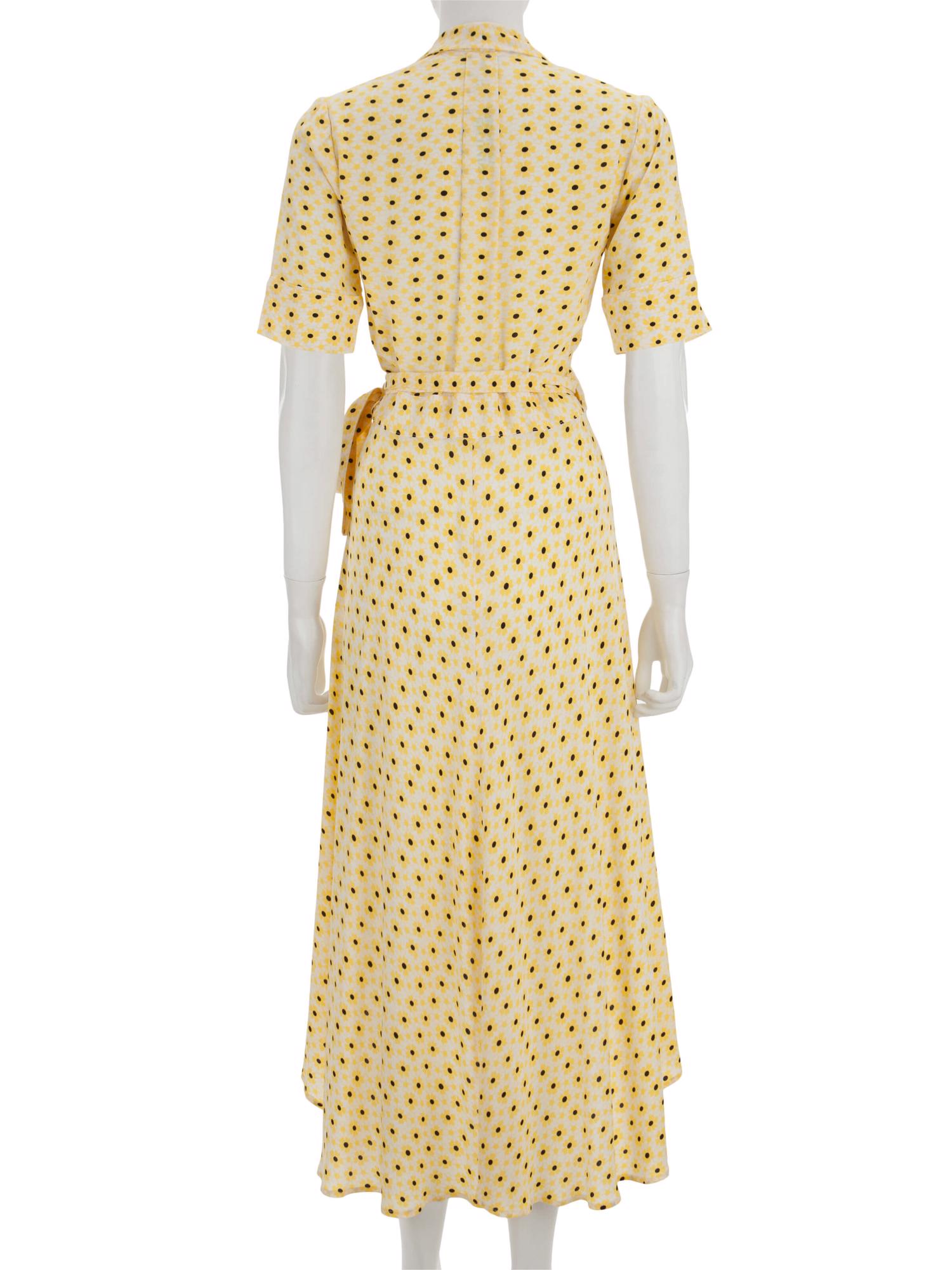 Bayan Sarı GANNI ELBİSE