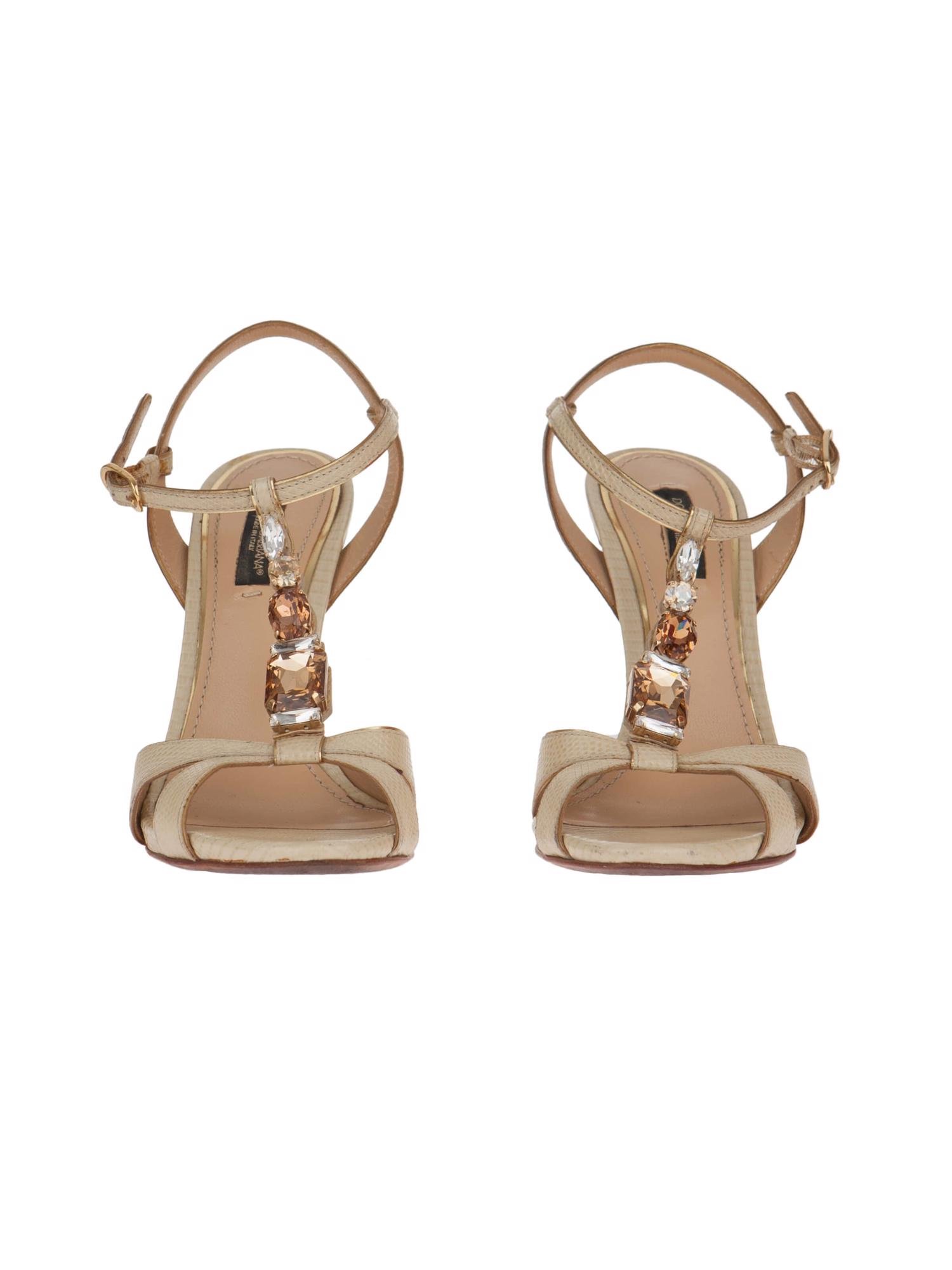 Bayan Krem DOLCE&GABBANA AYAKKABI